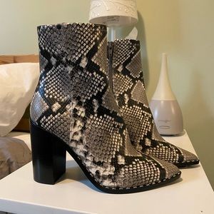 Aldo Snakeskin Boots